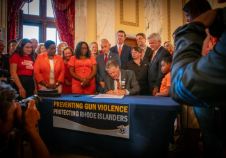 Governor signing gun safety bill